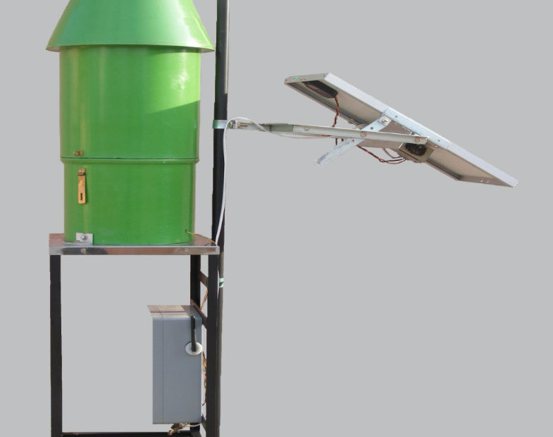 Automatic tipping bucket rainfall / rain rate recorder